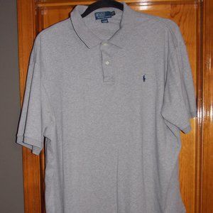 Men's Ralph Lauren Gray 3XB Polo